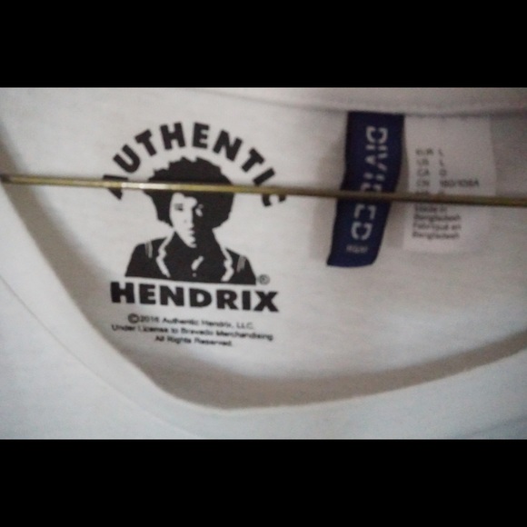 H&M Jimmi Hendrix T shirt - Picture 2 of 2